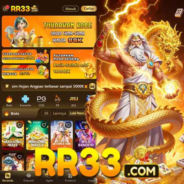 RR33 2026 Slot Gacor RTP Tinggi